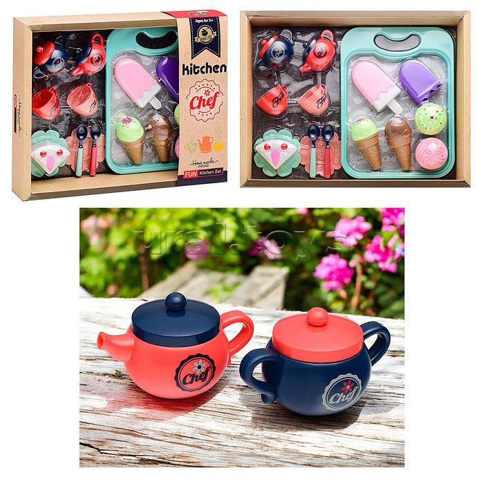 Набор посуды "Чайный сервиз "Мальвина" в коробке