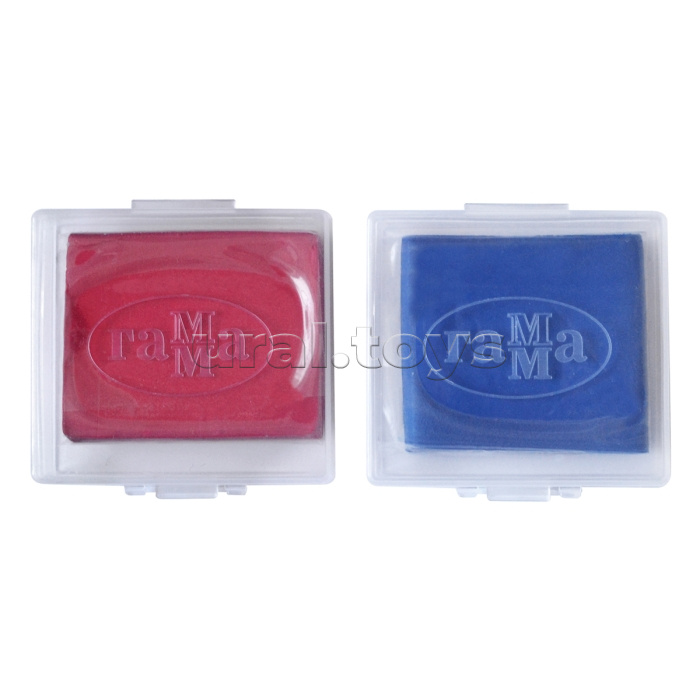 Ластик-клячка Гамма "Студия" 40х35х10мм, ассорти, пластик. контейнер