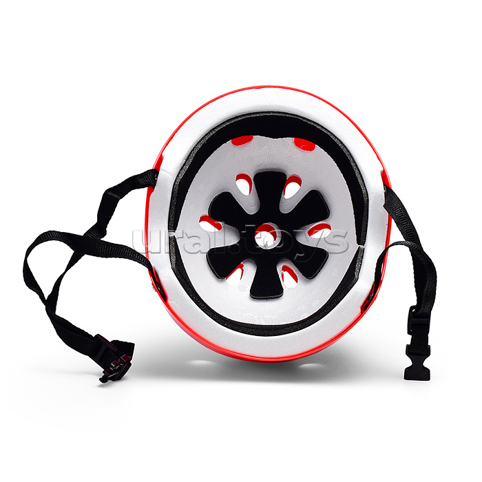 Защитный шлем "Цветок" (цвет красный)