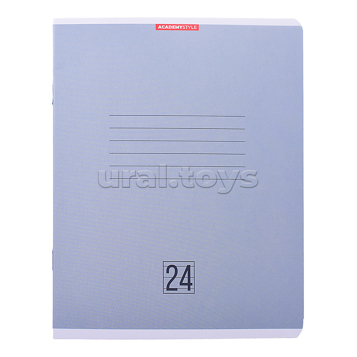 Тетрадь 24л А5 линейка Однотон (Микс)