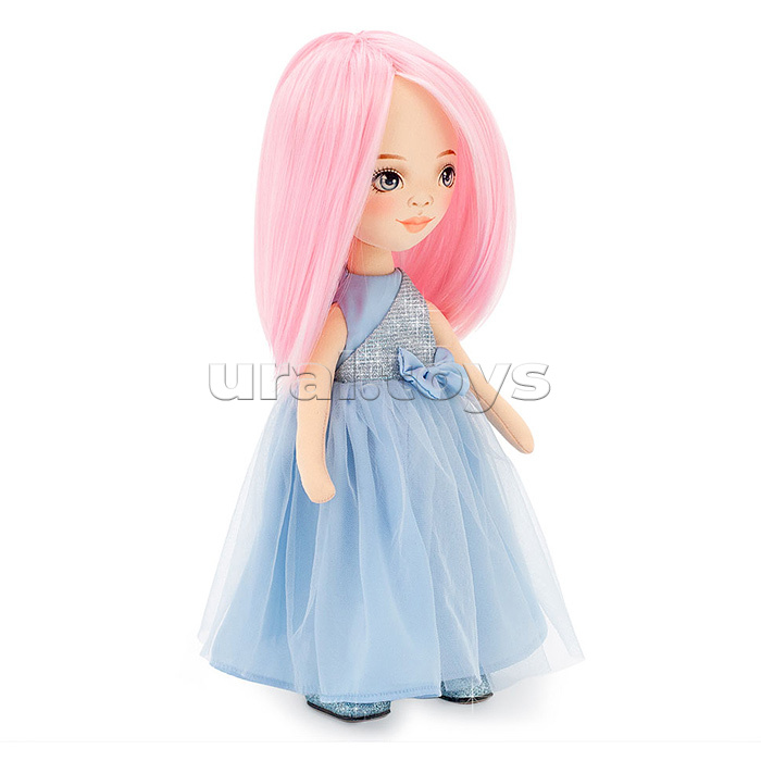 Кукла Billie в голубом атласном платье 32, серия: Вечерний шик