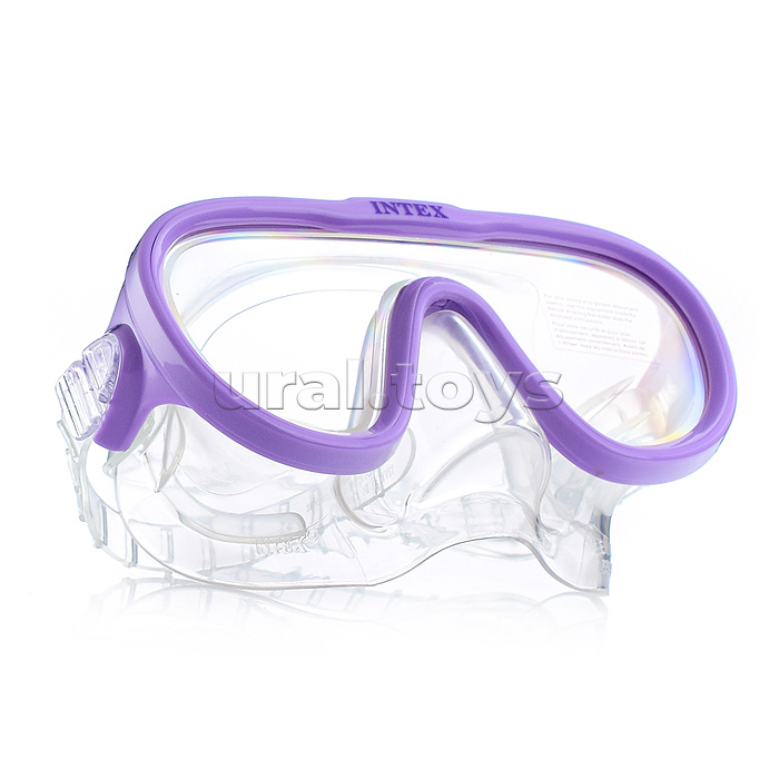 Маска для плавания Sea scan swim, от 8 лет, 55916 INTEX