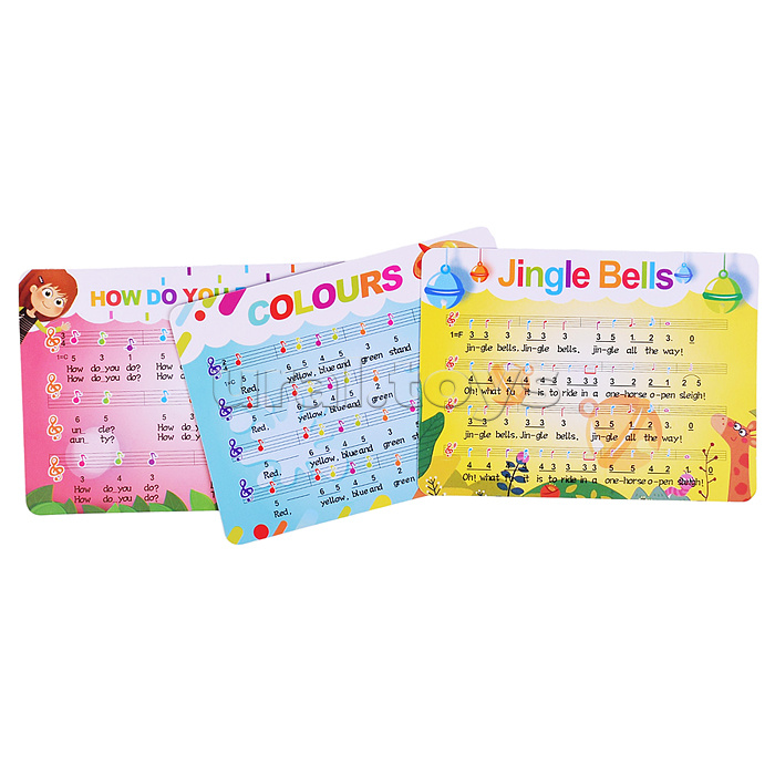 Сортер-металлофон "Лошадка" (цвет оранжевый) в коробке