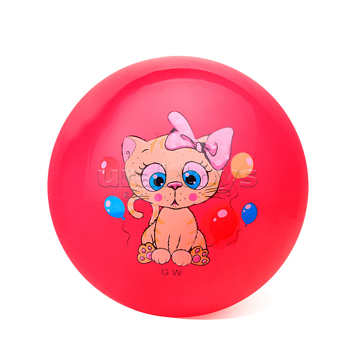 Мяч надувной PVC "Тигренок" 22,5 см., 60 гр. (цвет микс)