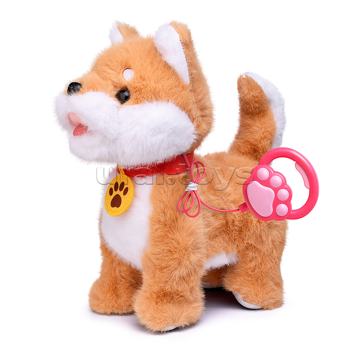 Собака "Персик" (поет, ходит, повторяет) в пакете