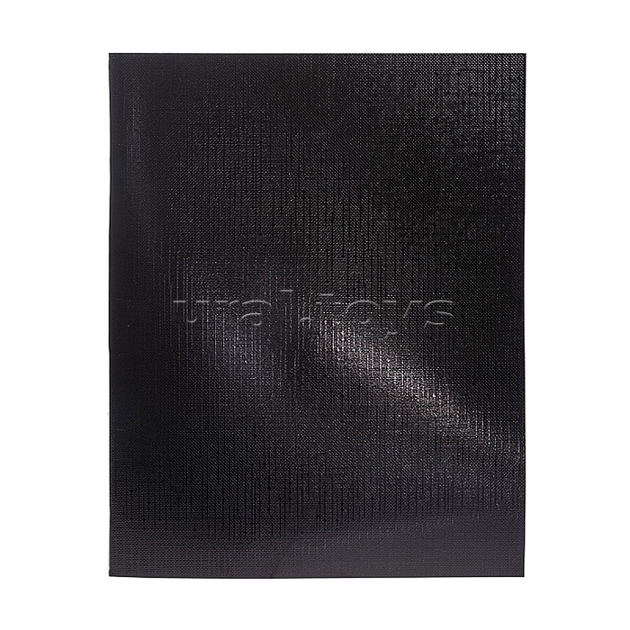 Тетрадь 96л. линия "Металлик" А5ф 60-65г/кв.м на скобе обл. бумвинил черная