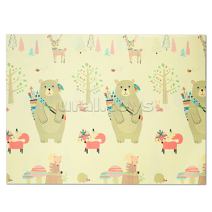 Коврик развивающий "Лесная полянка" (150*200*0.6 см.)