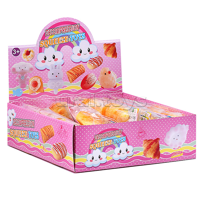 Игрушка - антистресс "Круассан