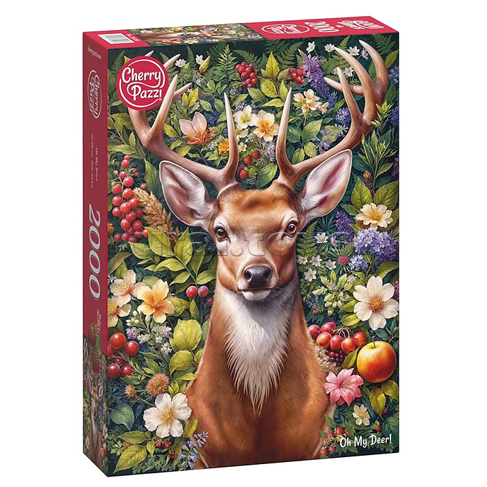 Пазлы 2000 "Величественный олень"