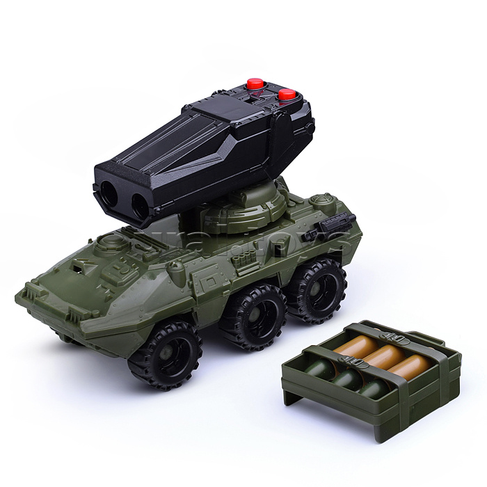 БТР "НП-02" с ракетной установкой и боеприпасами