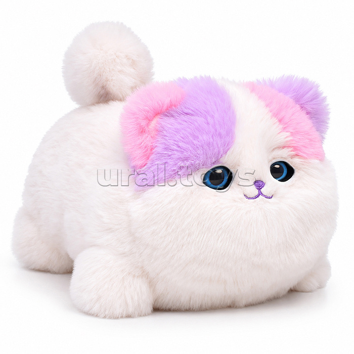 Мягкая игрушка "Кошка-мурлыка" интерактивная, в коробке