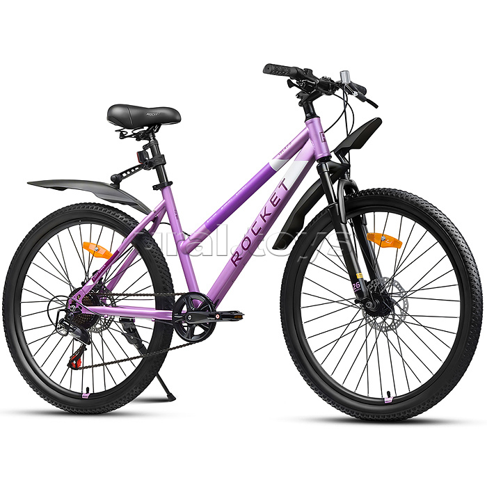 Велосипед 26" Rocket Vela 2.0, цвет фиолетовый, размер 17"