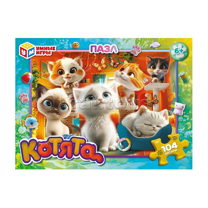 Пазлы 104 "Котята" Пазлы 104 "Котята"