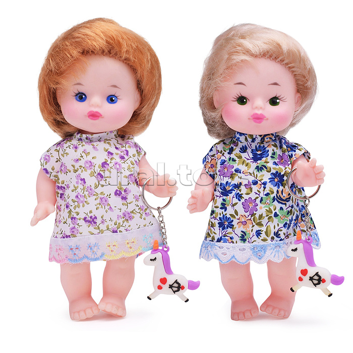 Кукла Леночка с игрушкой 20см в пакете