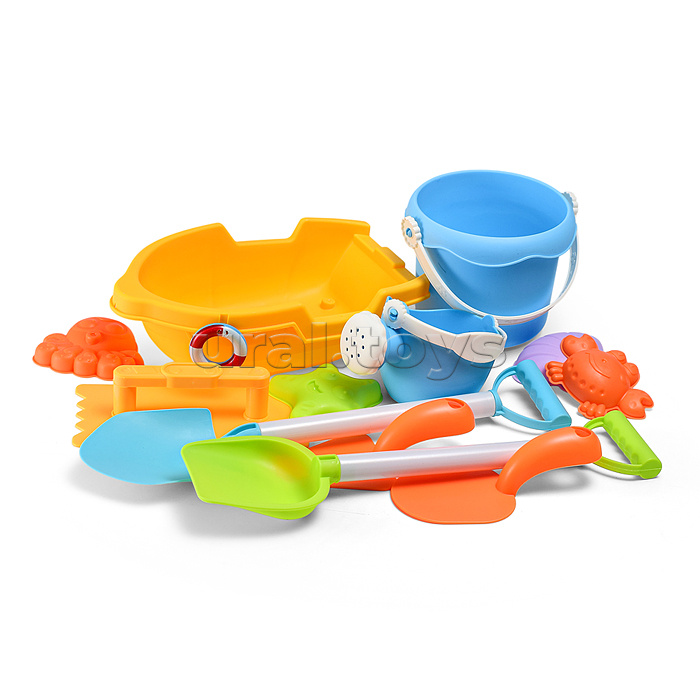 Набор для игры в песке "Пляжные приключения" в сетке