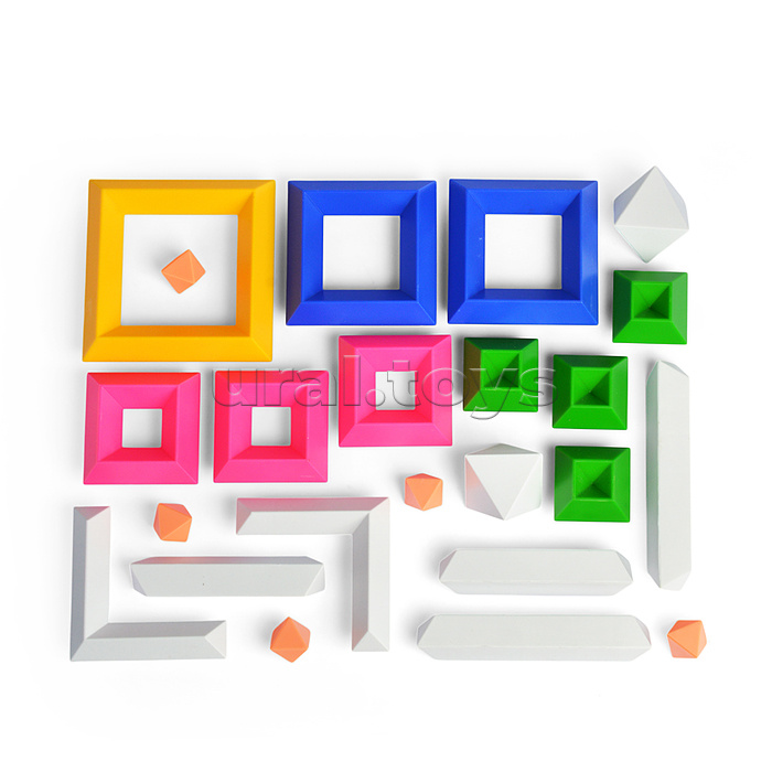 Развивающий конструктор. Пирамида тип 3