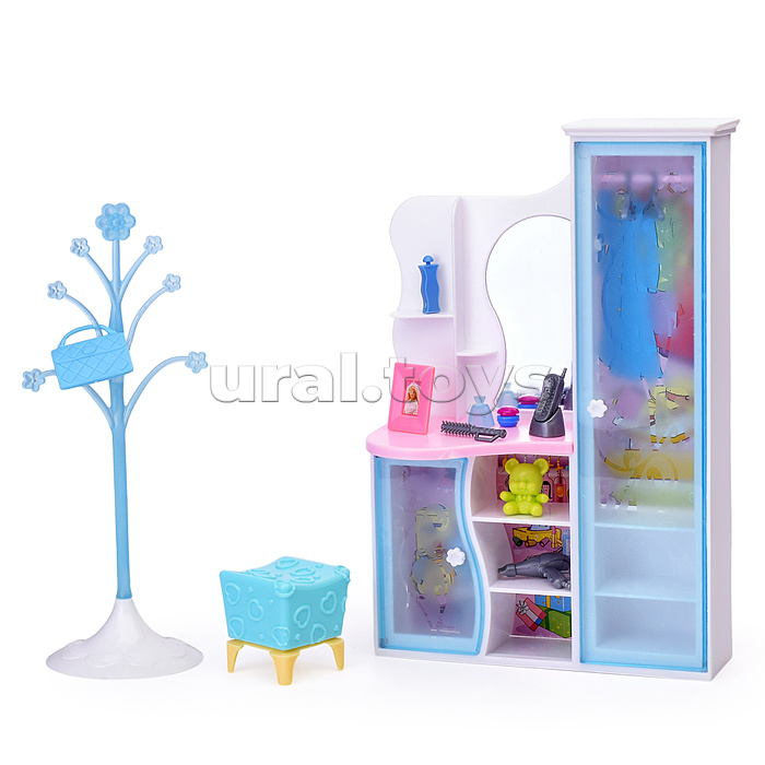 Набор мебели для кукол "Туалетный столик" в коробке