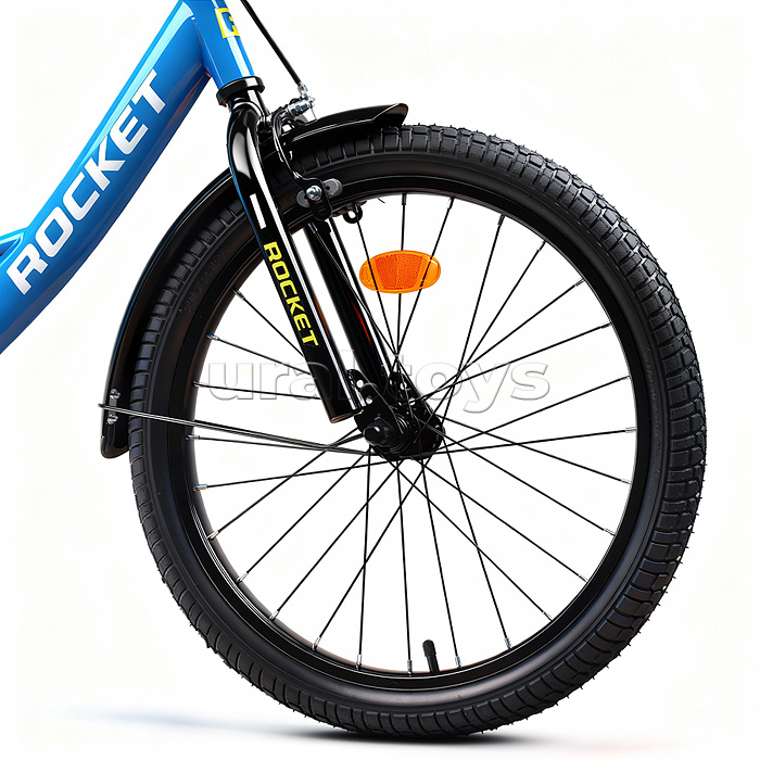 Велосипед 20" Rocket Gem, цвет голубой