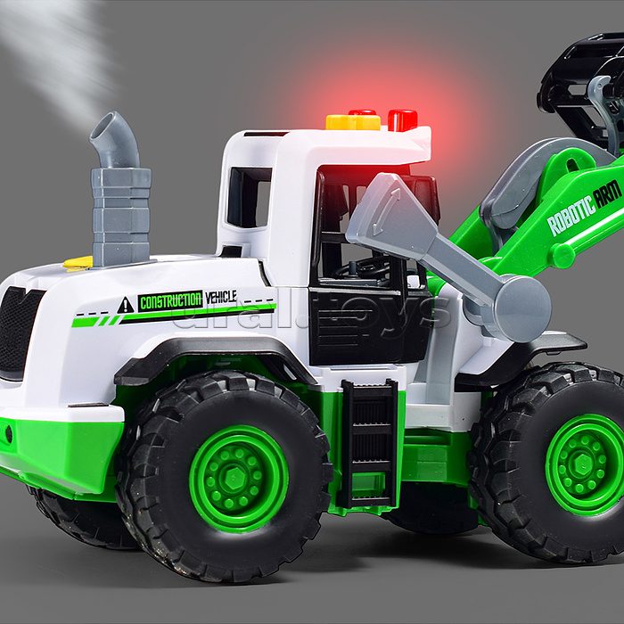 Трактор "СельхозМастер" на батарейках, в коробке