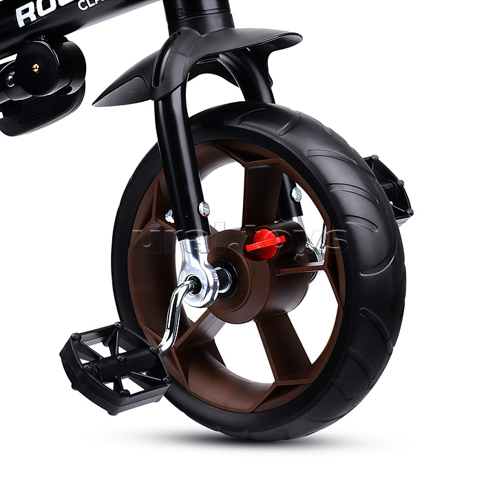 Велосипед трехколесный Rocket 136-BR, колеса EVA 10"/8", цвет коричневый