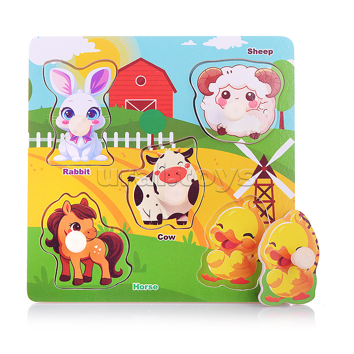 Пазл-вкладыш "Ферма"