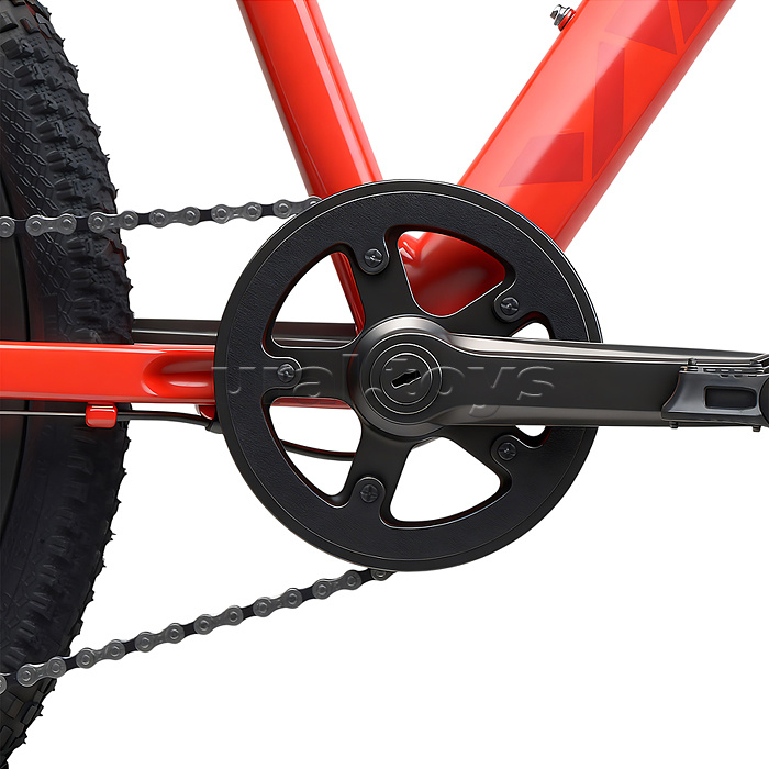 Велосипед 24" Rocket Rower, цвет красный, размер 13"