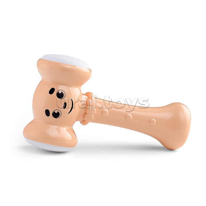 Погремушка "Веселая кувалдочка" Коллекция "Зефир"