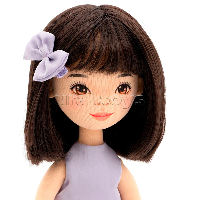 Кукла Lilu в фиолетовом платье 32, Серия: Вечерний шик
