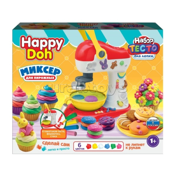 Набор с тестом для лепки "Миксер для пирожных" 33 см