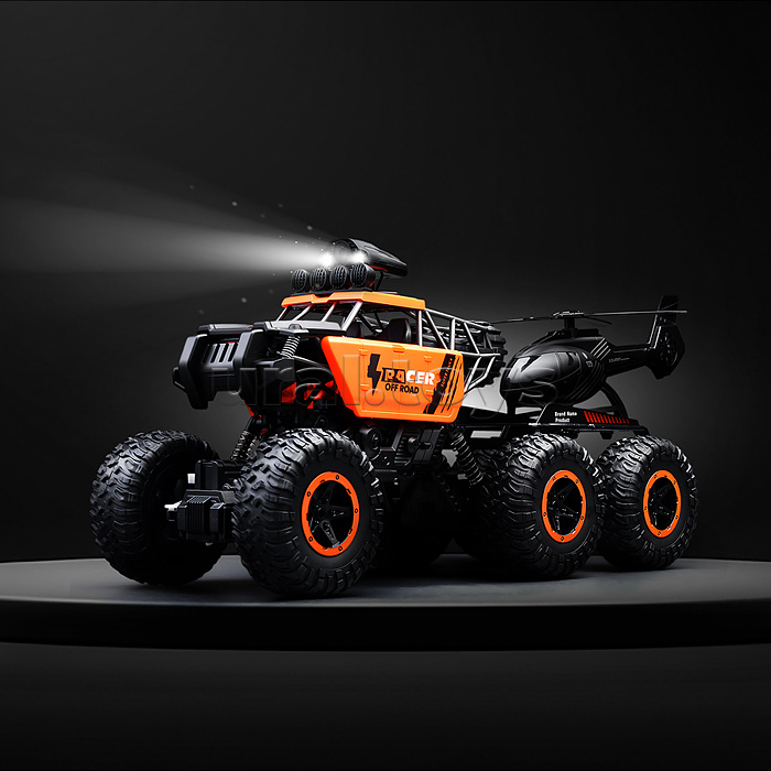 Машина "Вездеход №2" р/у, 27 MHz, в коробке