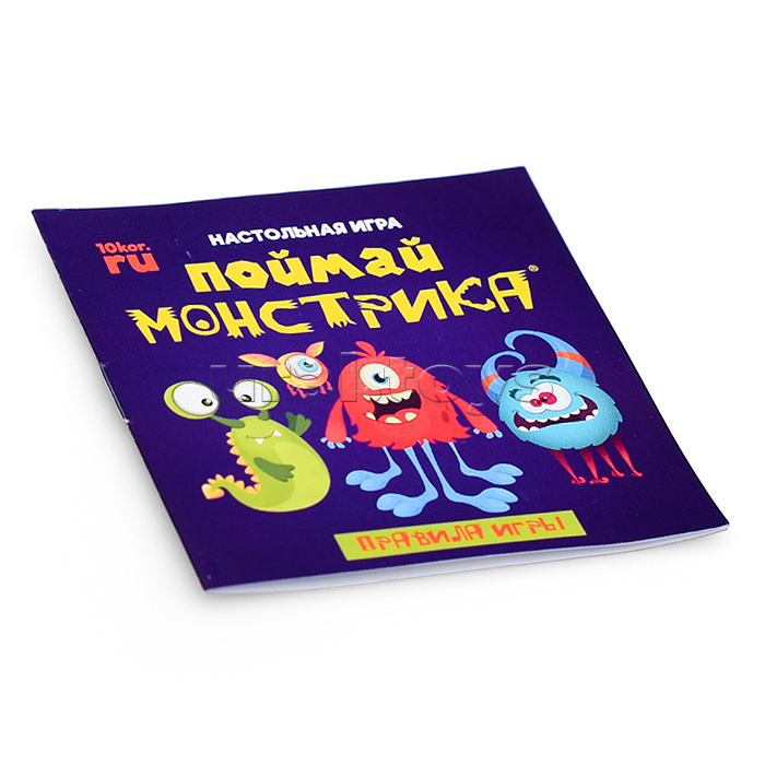 Игра настольная "Поймай монстрика" (жестяная коробочка)