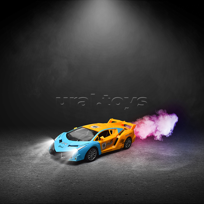 Машина "Супер гонка" р/у, 27 MHz, в коробке