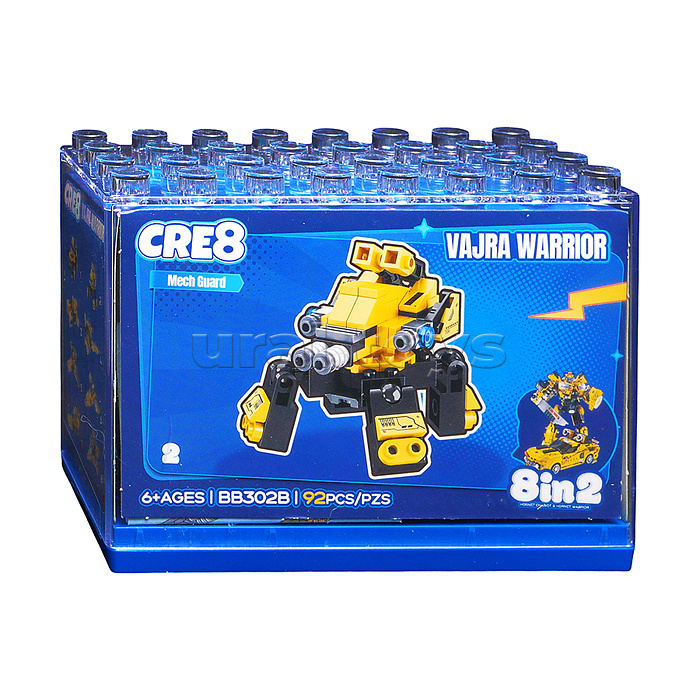 Конструктор "Супер-перевоплощение" 8 в 1 в коробке