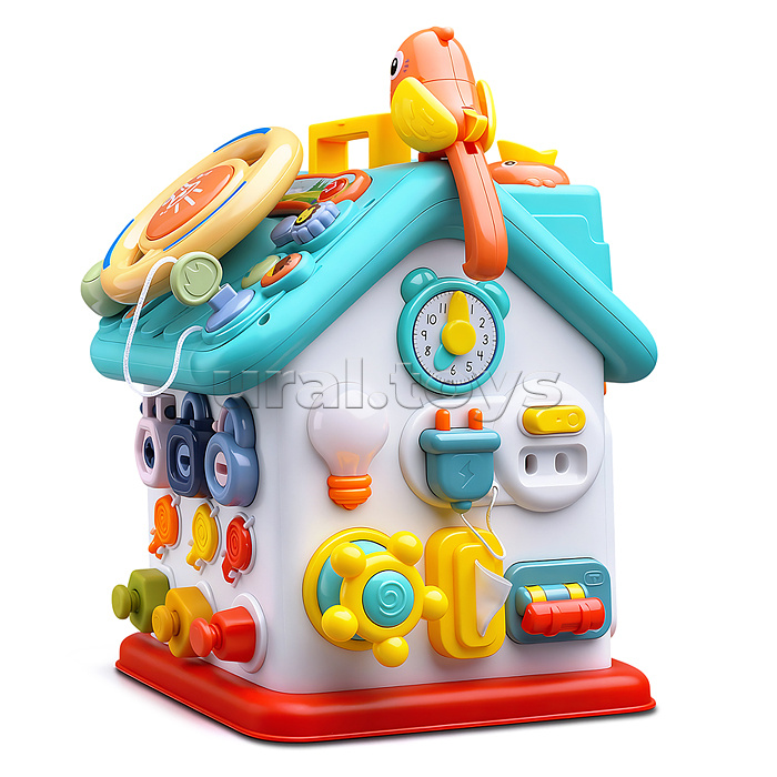 Домик развивающий "Умный домик" в коробке