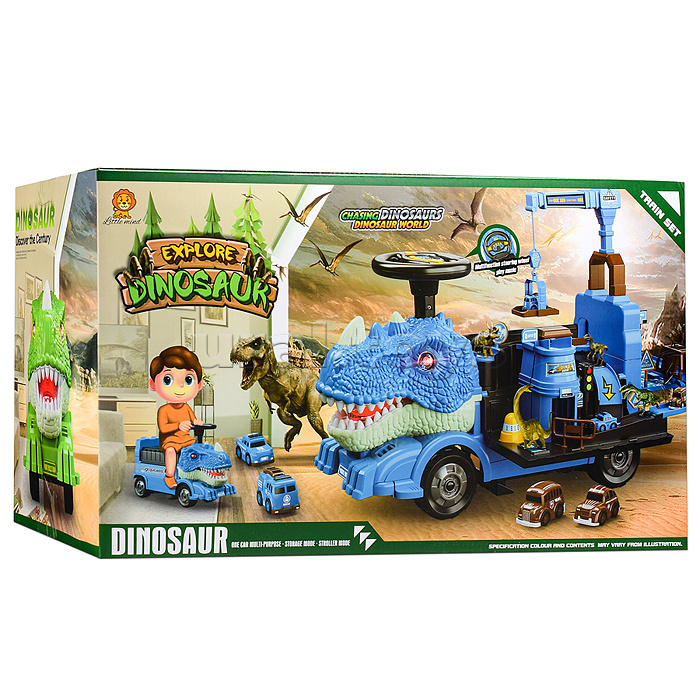 Каталка "Планета динозавров" в коробке