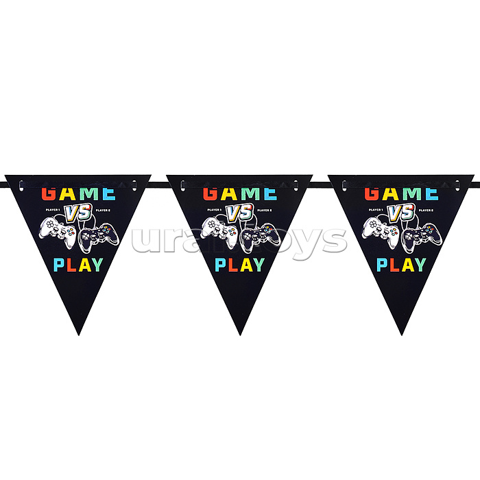 Флажки-растяжка "Игра"