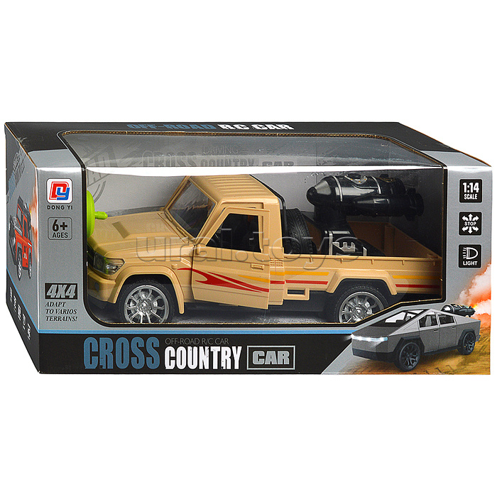 Машина "Пикап" р/у, 27 MGz, в коробке