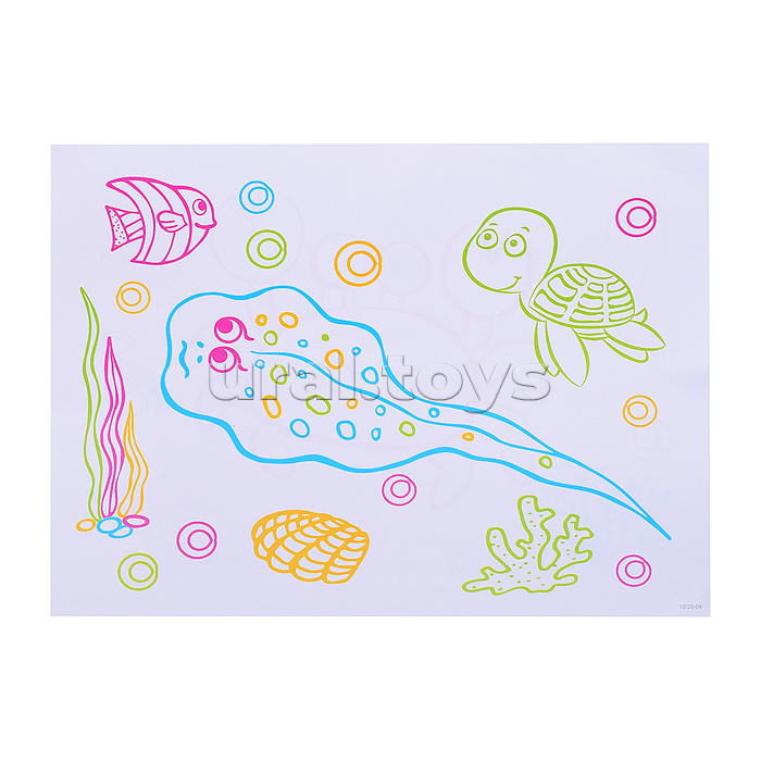 Доска для рисования "Единорог 3D" в коробке