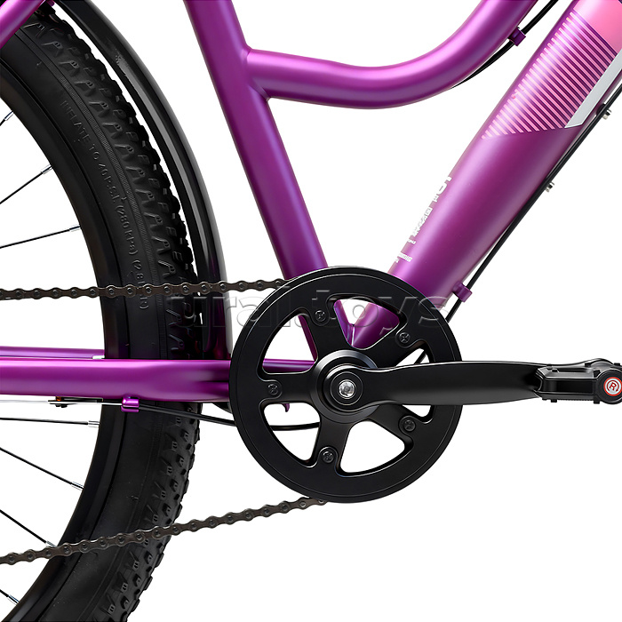 Велосипед 26" Rocket lady Steel 26, цвет лиловый, размер 17"
