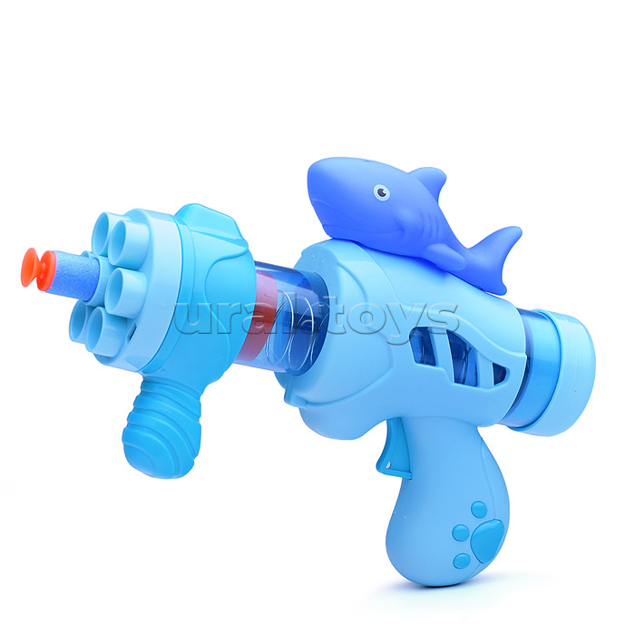 Бластер "Air gun" голубой, в коробке Бластер "Air gun" голубой, в коробке