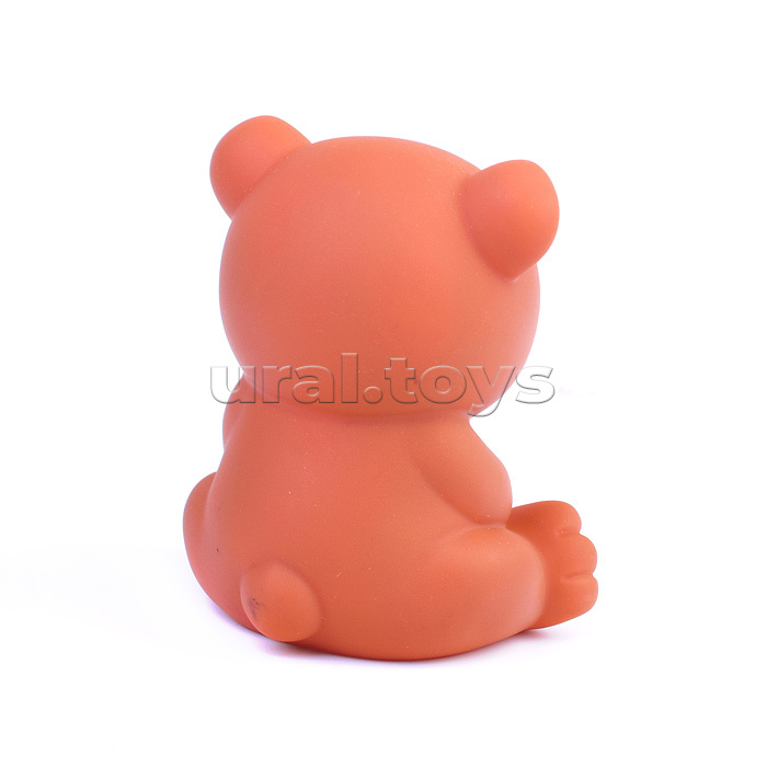 Игрушка для ванны "Мишка" 10 см, 1 шт. в сетке