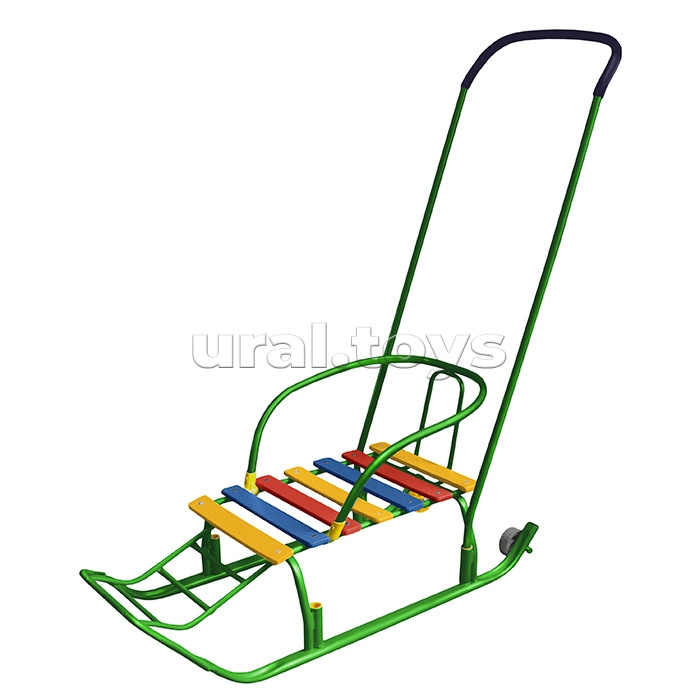 Коляска детская Мишутка-1 GGF (зеленый) в коробке