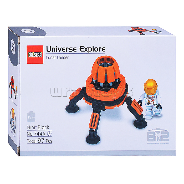 Конструктор "Космические разработки" в коробке