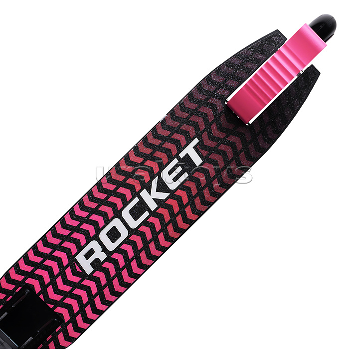 Самокат детский ROCKET, алюминиевый, колеса PU, 145 мм, розовый