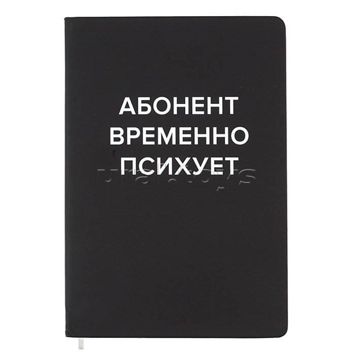 Записная книжка 160л. клетка "Абонент временно психует" A5 (140 ммx205 мм) Записная книжка 160л. клетка "Абонент временно психует" A5 (140 ммx205 мм)
