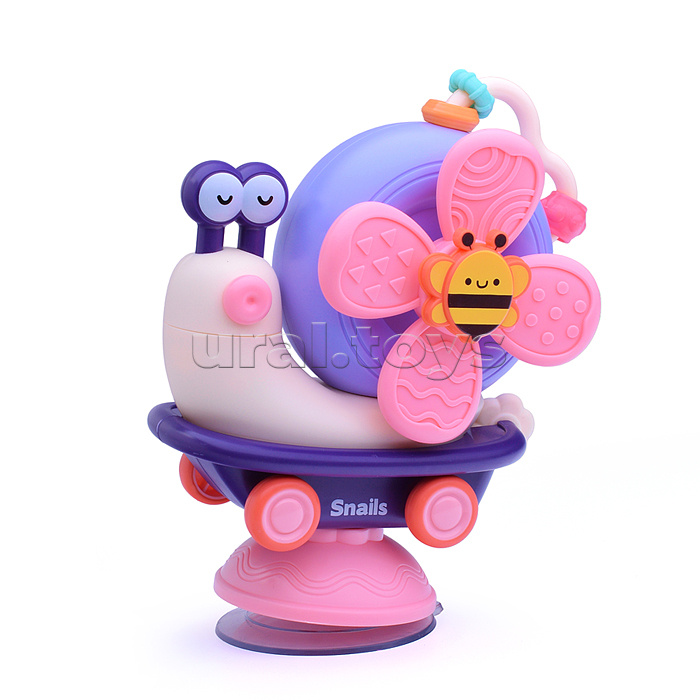 Интерактивная игрушка "Веселая улитка" в коробке