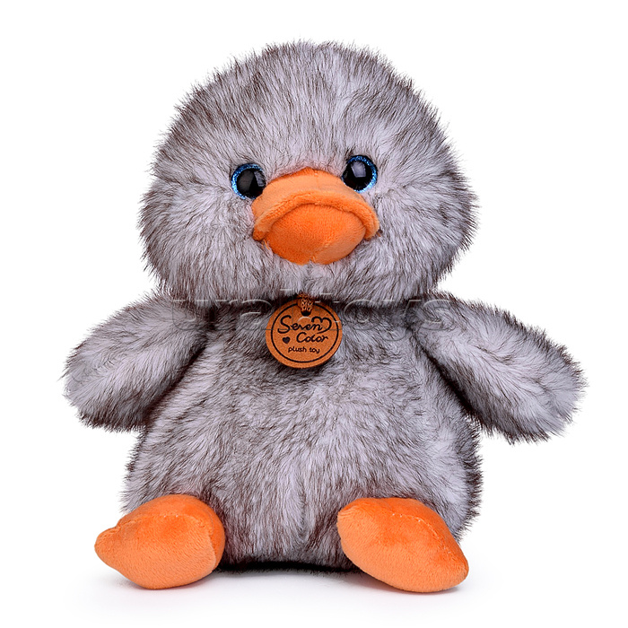 Мягкая игрушка "Утенок Кря с надписью" 24 см