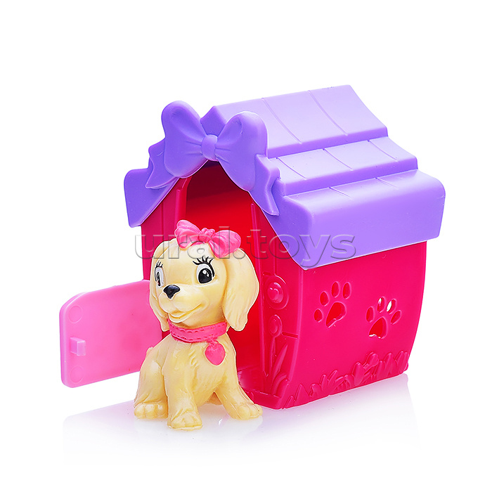Игровой набор питомец  "Песик в домике" в коробке