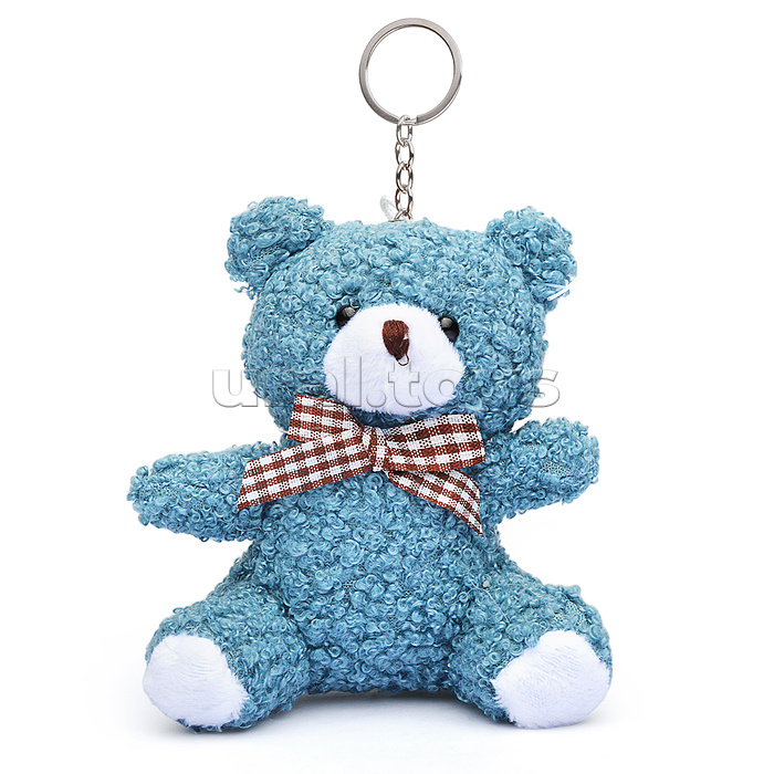 Мягкая игрушка-брелок "Медведь с бантиком" 10 см.