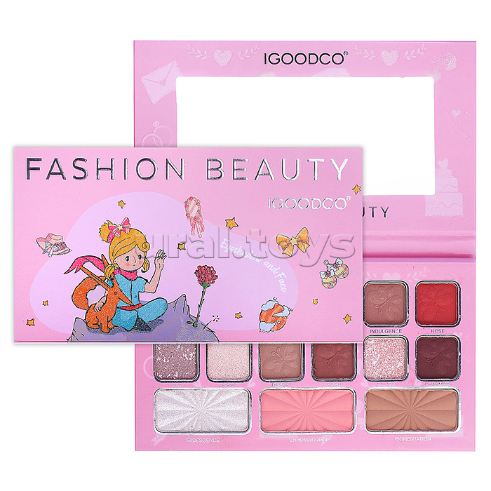 Косметика детская "Девочка с Белочкой" (палетка теней)